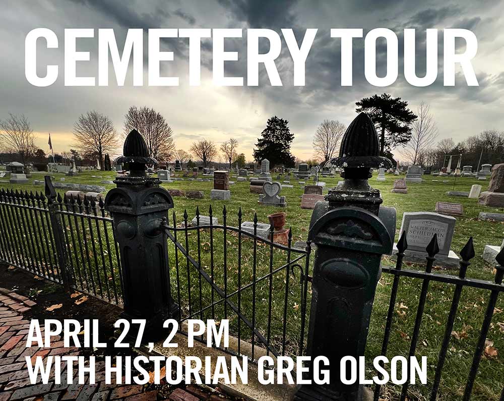 Cemetery Tour April 27