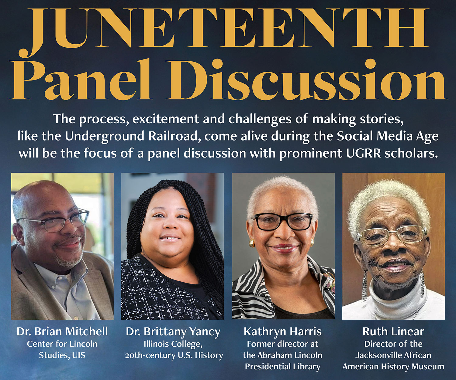 Juneteenth panel discussion, June 19